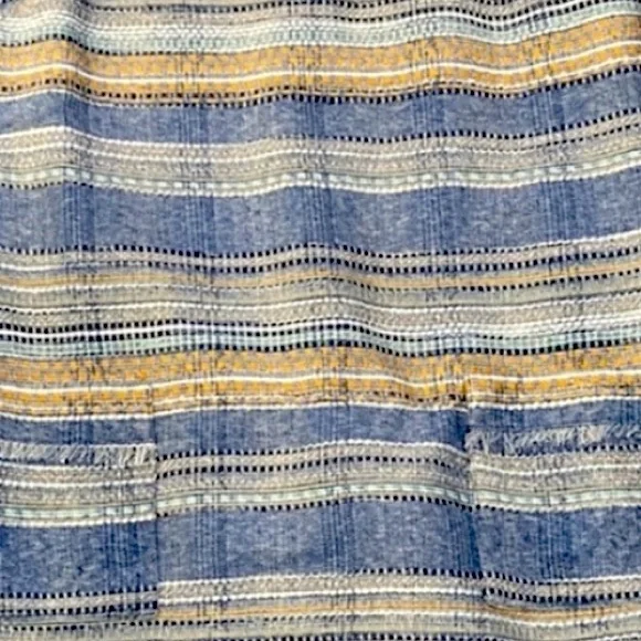 Anthropologie Akemi + Kin Boho Tweed Shift Dress Sz. 4 - Picture 4 of 15